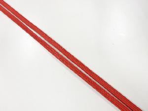 アンティーク　正絹　帯留め用手組三分紐